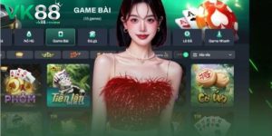 Các tựa game bài VK88 phổ biến