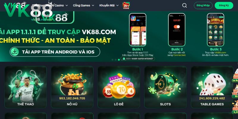 Lưu ý cần nhớ khi đăng ký VK88